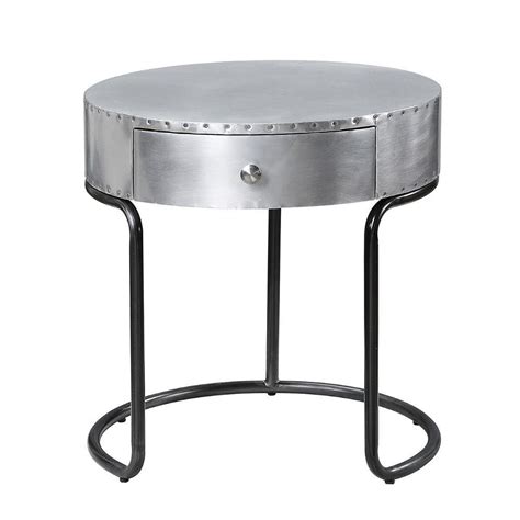 Modern Mirrored End Table By Acme Meria 80272 Buy Online On Ny