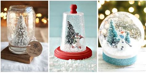 Diy Snow Globes How To Make Christmas Snow Globes