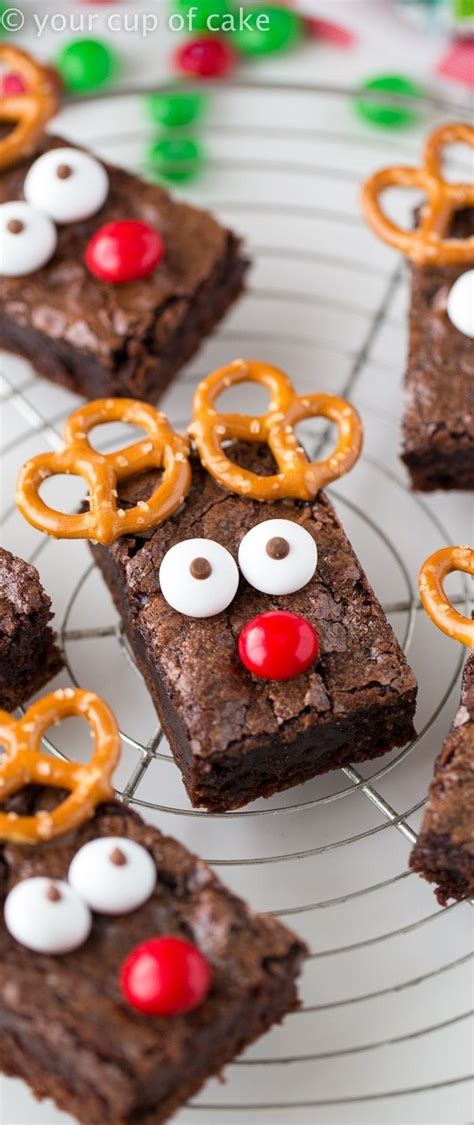 30 Festive Brownies You Need For Christmas Dessert Decor Dolphin