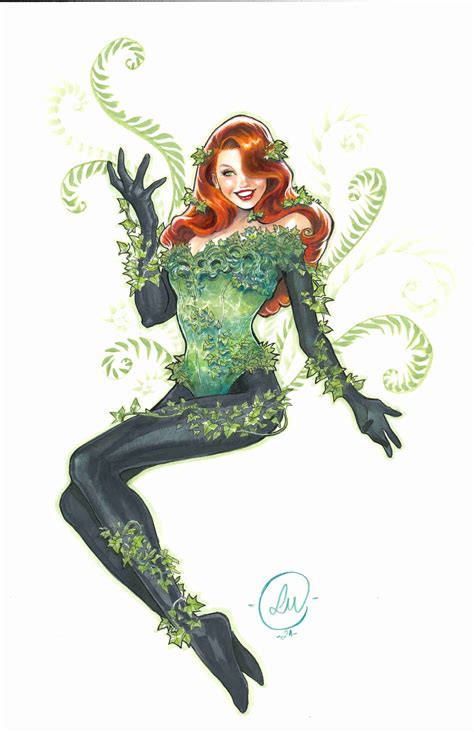 Poison Ivy By Lucas Werneck In Phillip Quattrones 02 Gotham City