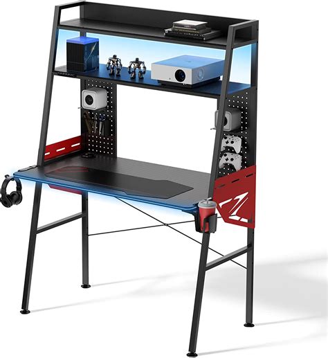 Eureka Ergonomic Gaming Schreibtisch M43 Gaming Tisch Mit Rgb