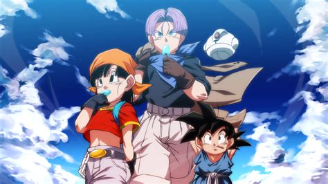 Download Giru Dragon Ball Trunks Dragon Ball Pan Dragon Ball Goku Anime Dragon Ball Gt 4k