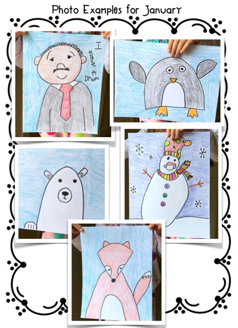 January Directed Drawings First Grade Blue Skies Bloglovin