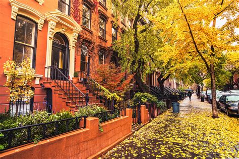 Autumn In New York Carroll Gardens Brooklyn Autumn In New York City