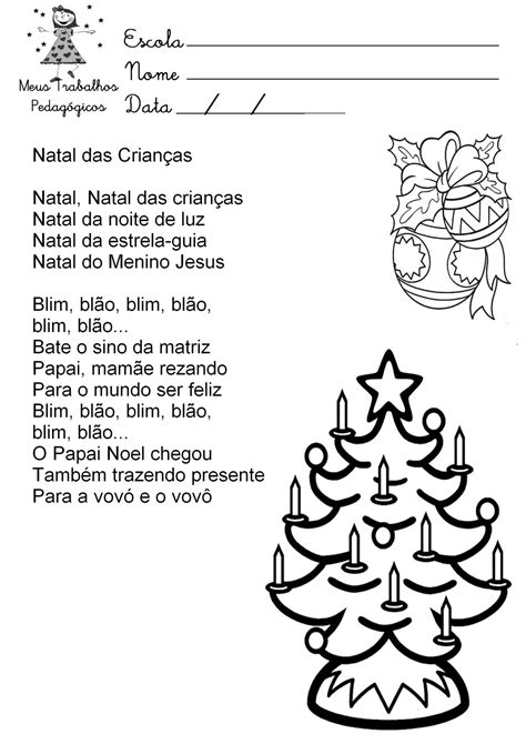 Download de múiscas natalinas infantis : Letra De Musica De Natal Para EducaçãO Infantil ZN81 - Ivango