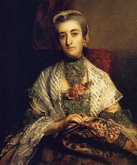 Portrait Of Caroline Fox 1st Baroness Holland Sir Joshua Reynolds