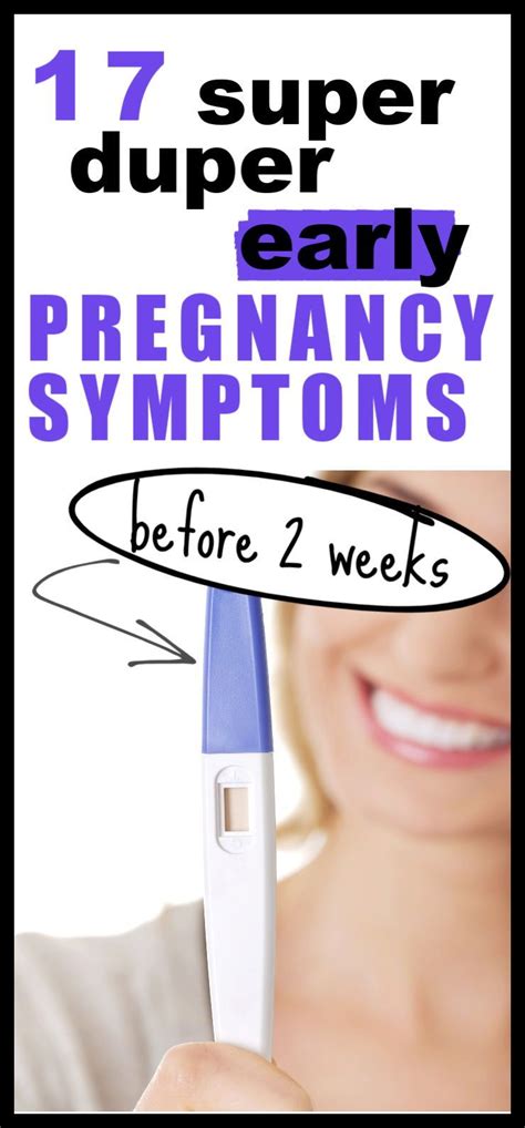 pregnancy symptoms two weeks before period symptoms of disease