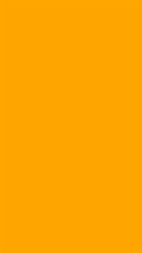 Chrome Yellow Solid Color Background Wallpaper For Mobile