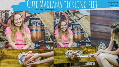 Cute Mariana Tickling Feet Challenge Program 09 Andando Na Prancha