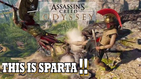 THIS IS SPARTA Sparta Kick Assassin S Creed Odyssey YouTube