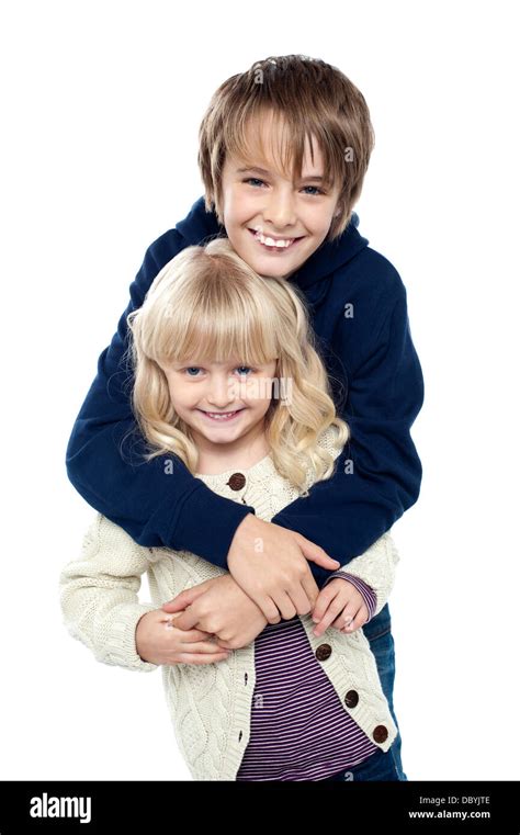 Affectionate Siblings Having Fun Together Stock Photo Alamy