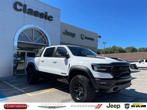 2021 Bright White Ram 1500 Trx Crew Cab 4x4 142906472 Photo 6