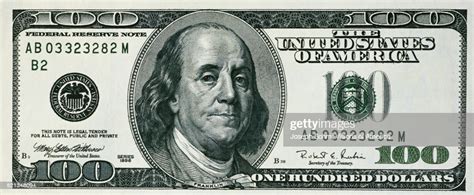New American One Hundred Dollar Bill Stock Photo Getty