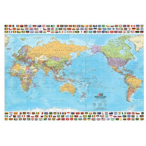 Hema World And Flags Political Pacific Centred Map Theodist Theodist