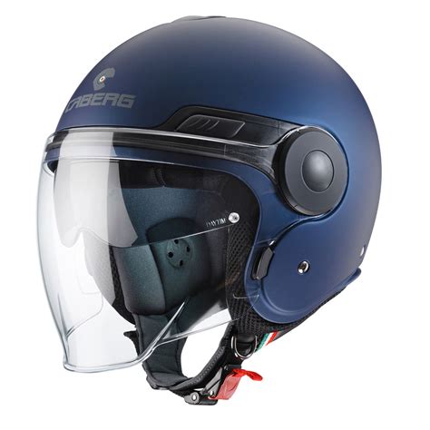 Open Face Helmet Caberg Uptown Blue Yama C6ga0048 Jet Helmets Motostorm