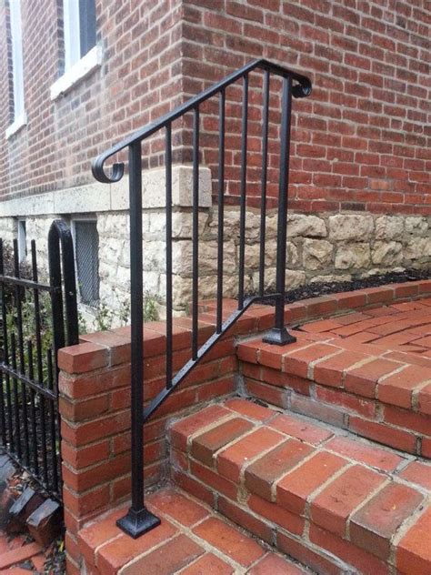 Style crest® standard and deluxe railing systems are manufactured of maintenance free extruded aluminum. Hand Made Wrought Iron Picket Style Handrail for by ...