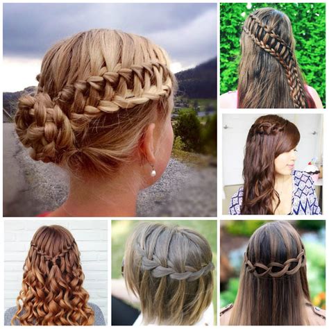 Cutest Waterfall Braid Hairstyles 2021 2021 Haircuts Hairstyles And