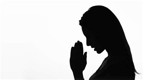 Woman Praying Images Silhouette Woman Silhouette