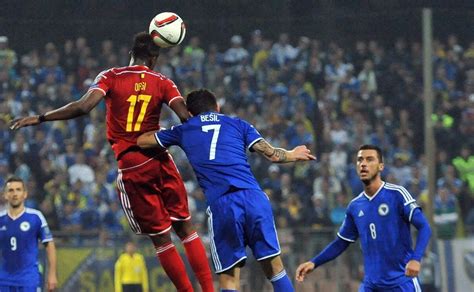 Belgium Make Point At Bosnia And Herzegovina European Qualifiers