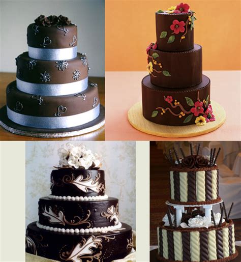 Chocolate Wedding Cakes Cake Decorating