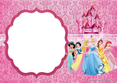 Princess Nametags Or Labels Free Printable Disney Princess Food Tents