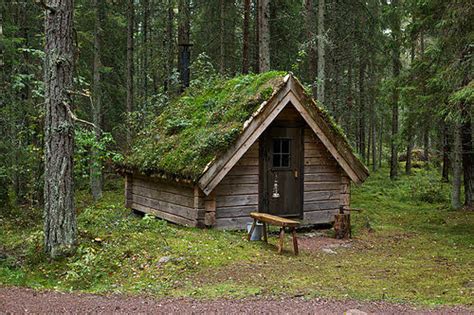 Small Rustic Cottages In Swedish Eco Lodge