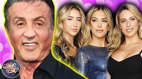 Sylvester Stallone Daughters Sylvester Stallone Daughters Photos And