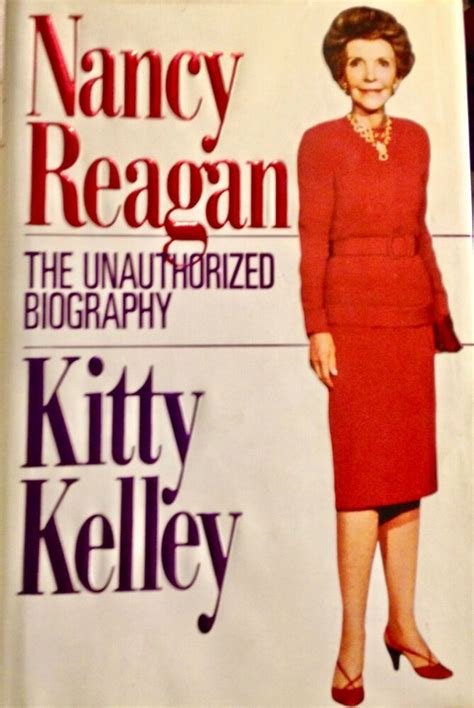 Nancy Reagan The Unauthorized Biography By Kitty Kelley 1991 Hc Dj Like New Nancy Reagan Dj