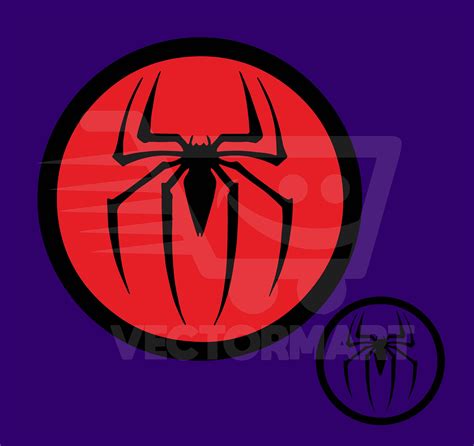 Amazing Spider Man Marvel Vintage Circle Logo Svg Pdf Eps Etsy