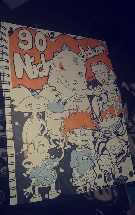 How To Draw Cartoon Characters From Nickelodeon