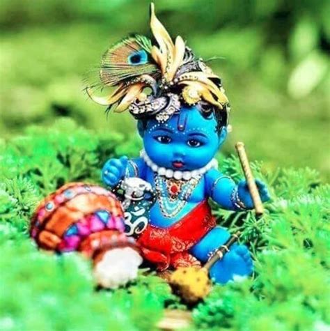 Little Cute Krishna Images Hd : India vintage religious print / baby 