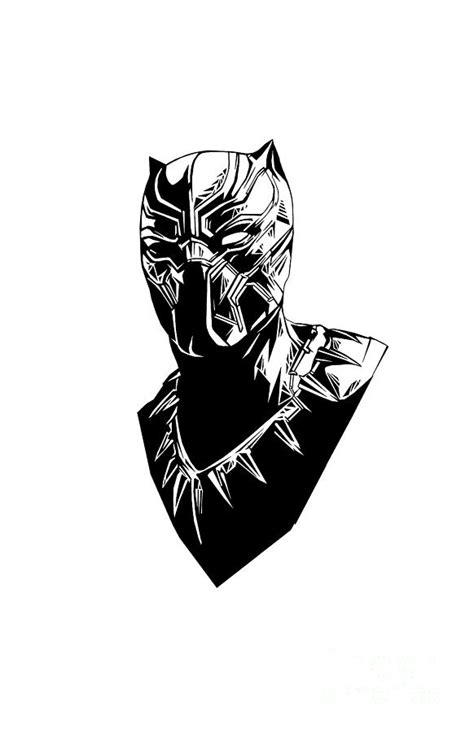 Black Panther 1 Digital Art By Jepit Nahan Pixels