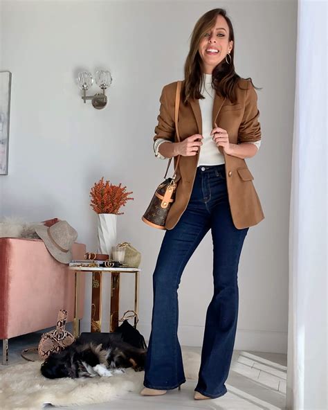 9 Ways To Wear Flare Jeans For Fall Sydne Style