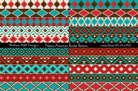Native American Border Patterns By Melissa Held Designs
