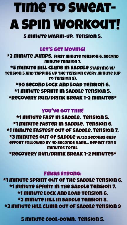 45 Minute Spin Workout Routine Eoua Blog