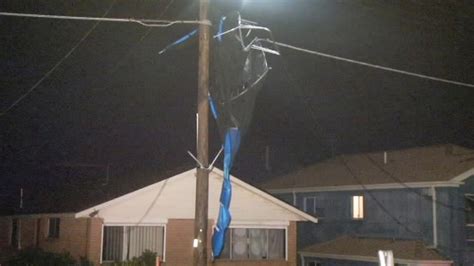 Freak Storms Damage Hundreds Of Homes Abc News