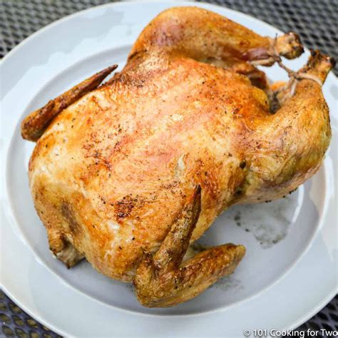 Chicken breast, whole chicken, ground chicken, chicken thighs Grilled Whole Chicken on a Gas Grill | 101 Cooking For Two