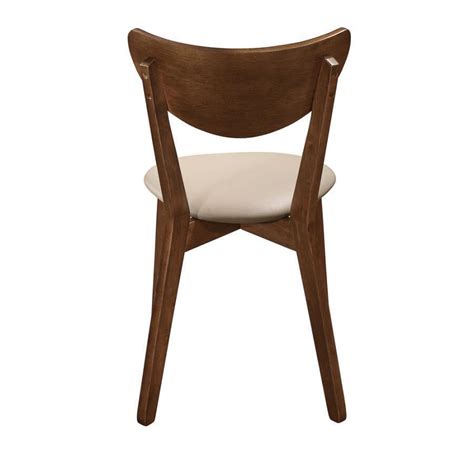 Coaster Kersey Dining Side Chairs Dining Chair With Curved Backs