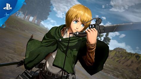 Armin arlert is a character from attack on titan. Attack on Titan 2: Final Battle | Armin Titan Reveal ...