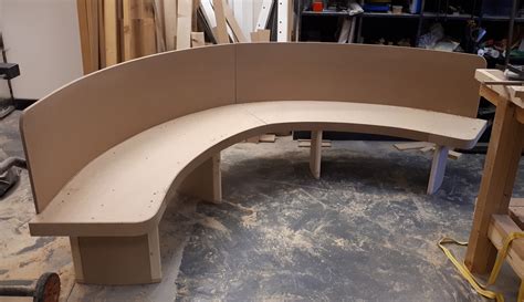 Curved Bench Seat Design Woodwork Making Wood Work For You