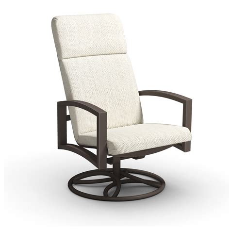 Loveseats outdoor one piece seat and back cushions patio bar sets patio bistro sets patio chair and ottoman sets patio conversation sets patio dining sets patio firepit dining sets. Homecrest Havenhill Cushion High Back Swivel Rocker | 4A92F