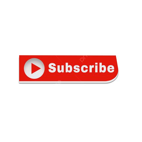 Subscribe Channel Png Transparent Red Subscribe Button Channel Logo