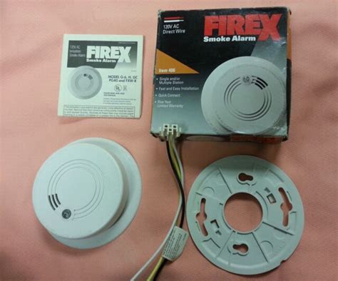 Firex 041213 120vac Smoke Alarm Detector G H Gc Same As Model 406 For