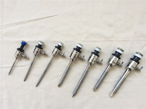 Laparoscopic Reusable Surgical Trocars 5mm Cross Shaped Trocar Buy