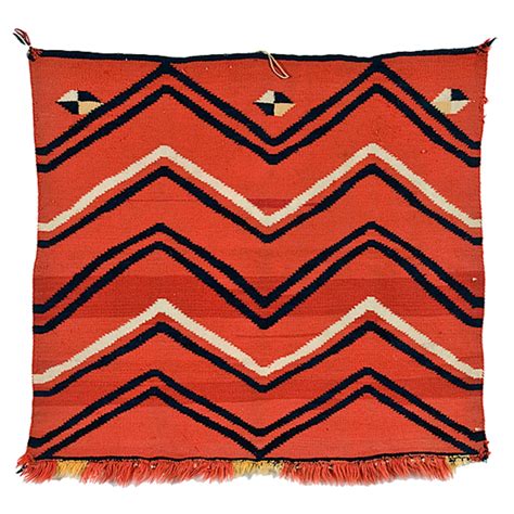 Navajo Germantown Saddle Blanket Cowans Auction House The Midwests