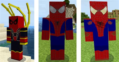 Spider Man Add On Minecraft Pe Addons