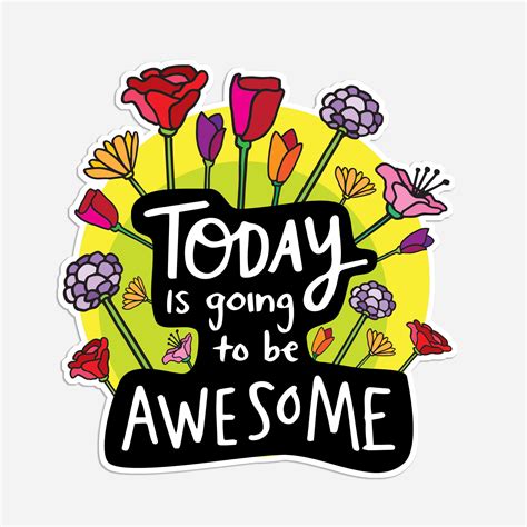 Today Is Going To Be Awesome Magnet Etsy