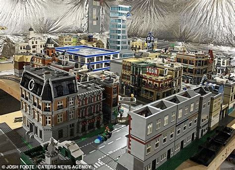 lego obsessed father spends five years and 96 000 building a huge city with 1 600 lego sets