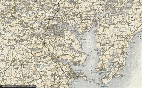 Old Maps Of Mylor Bridge Cornwall Francis Frith