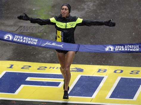 Desiree Linden Wins Boston Marathon — The First Us Woman To Win Since